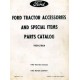 Ford Tractor Accessories and Special Items Parts Catalog
